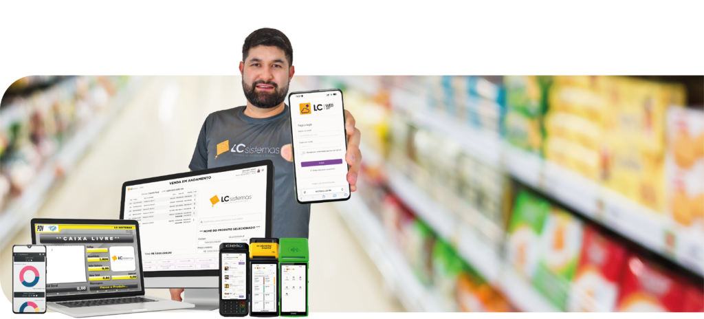 Sistema ERP para varejo da LC Sistemas